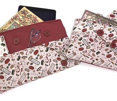 Funda libro hechas a mano